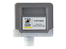 Cartouche compatible 330ml pour CANON PFI-1300Y JAUNE