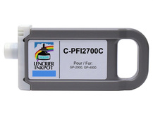 Cartouche compatible 700ml pour CANON PFI-2700C CYAN