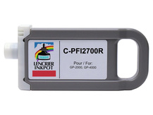Cartouche compatible 700ml pour CANON PFI-2700R ROUGE