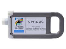 Cartouche compatible 700ml pour CANON PFI-3700C CYAN