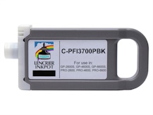 Cartouche compatible 700ml pour CANON PFI-3700PBK NOIR PHOTO