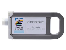 Cartouche compatible 700ml pour CANON PFI-3700PC CYAN PHOTO