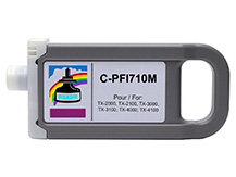 Cartouche compatible 700ml pour CANON PFI-710M MAGENTA
