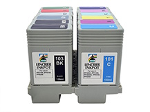 Spécial kit de 12 cartouches compatibles 130ml pour CANON PFI-101/103