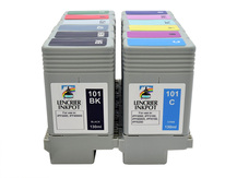 Spécial kit de 12 cartouches compatibles 130ml pour CANON PFI-101