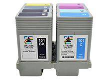 Spécial kit de 8 cartouches compatibles 130ml pour CANON PFI-101
