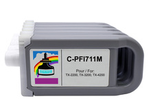 Spécial kit de 5 cartouches compatibles 700ml pour CANON PFI-710/PFI-711