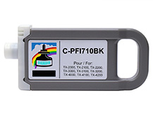 Cartouche compatible 700ml pour CANON PFI-710PBK NOIR PHOTO
